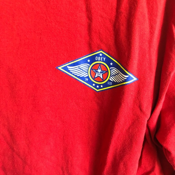 Men’s Obey long sleeve tee - Picture 5 of 5